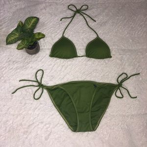 Abercrombie & Fitch Olive Bikini
